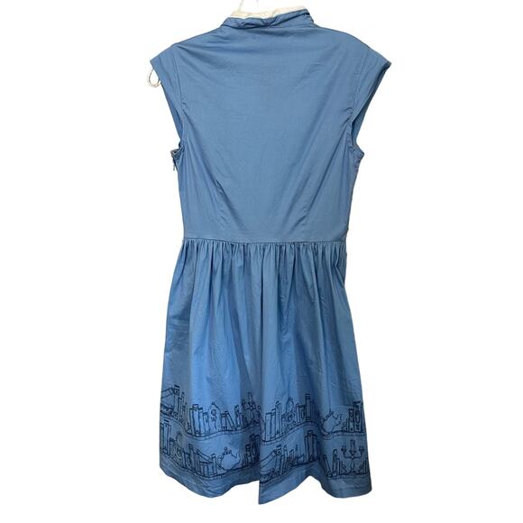 Disney Parks Authentic Beauty & the Beast Belle Blue Dress Size XS *no belt* - Picture 2 of 7